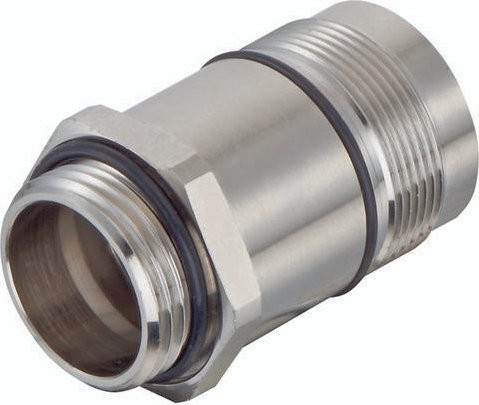 Harting Leergehäuse 09156000303 aus Messing in Silber - Bild 1