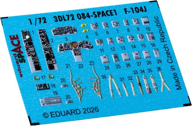Eduard Japanische Luftstreitkräfte 1/72 Plastikmodell Zubehör Set - Bild 1