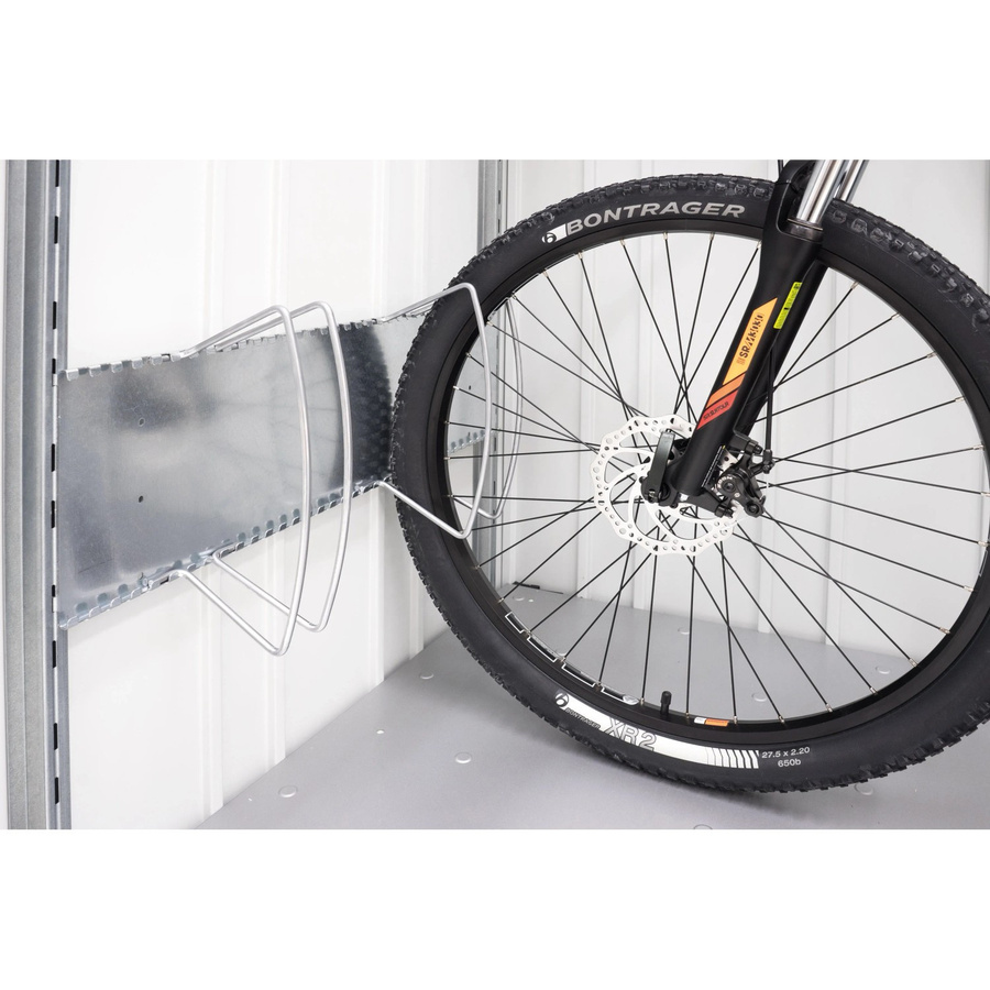 Biohort Fahrradständer BikeHolder für StoreMax 190 in Silber - Bild 2