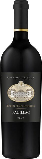 Baron des Fontenilles Pauillac Rotwein, 2022, Frankreich, trocken, 0,75 l - Bild 1