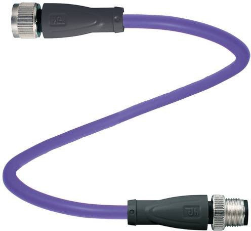 Pepperl+Fuchs 70114148 Sensor-Aktor-Steckverbinder konfektioniert, 5-polig, lila, 6 m - Bild 1