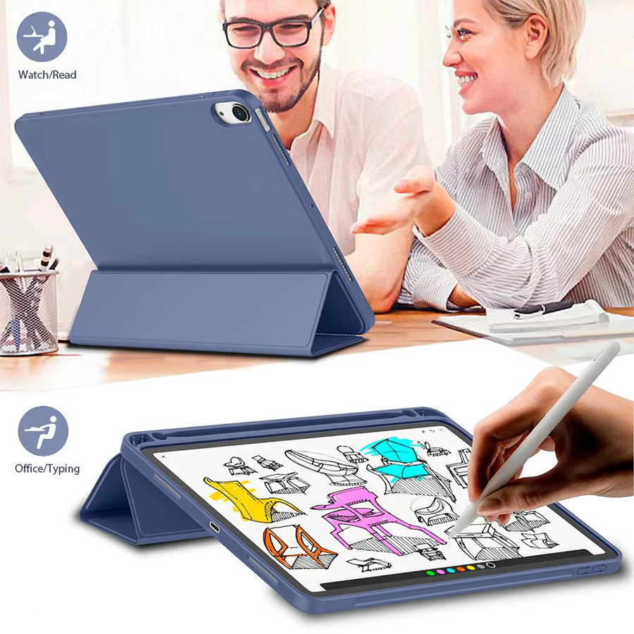 Staubdichte flache Schutzhülle für Apple iPad und iPad Mini in Gold oder Blau - Bild 2