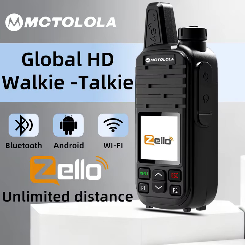 Motorola Zello POC Android Handfunkgerät mit 4G LTE, Bluetooth und WiFi in Schwarz - Bild 2