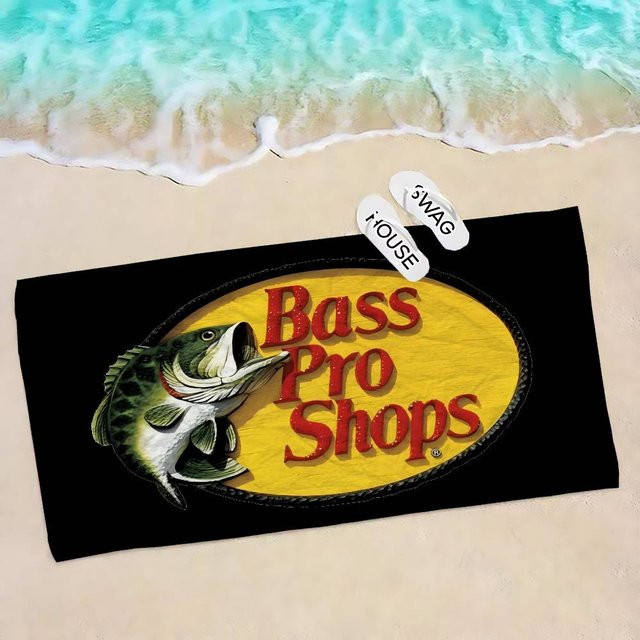 Bassetti Mikrofaser Strandtuch mit Grafikprint, Schwarz, 30 x 30 cm - Bild 1