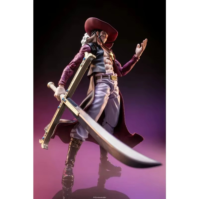 Bandai One Piece Dracule Mihawk Schwarzer Rock Kleidungsmodell, 1/12 Maßstab, Actionfiguren Zubehör - Bild 2