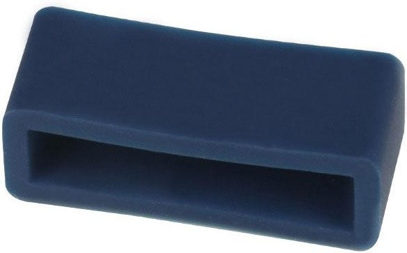 Uhrenarmband-Reifen Silikon, 20 mm, dunkelblau - Bild 1