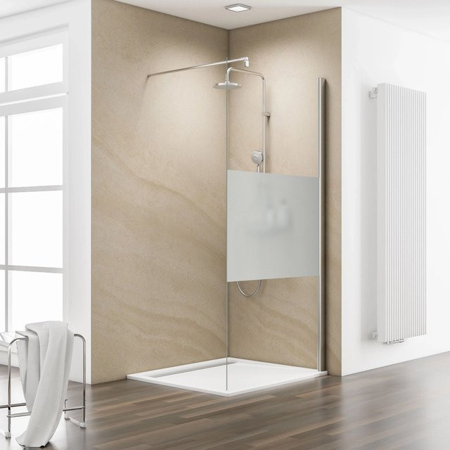 Schulte Duschwand Walk In M6 MasterClass Chromoptik transparent B/H/T: 120 x 200 cm - Bild 1