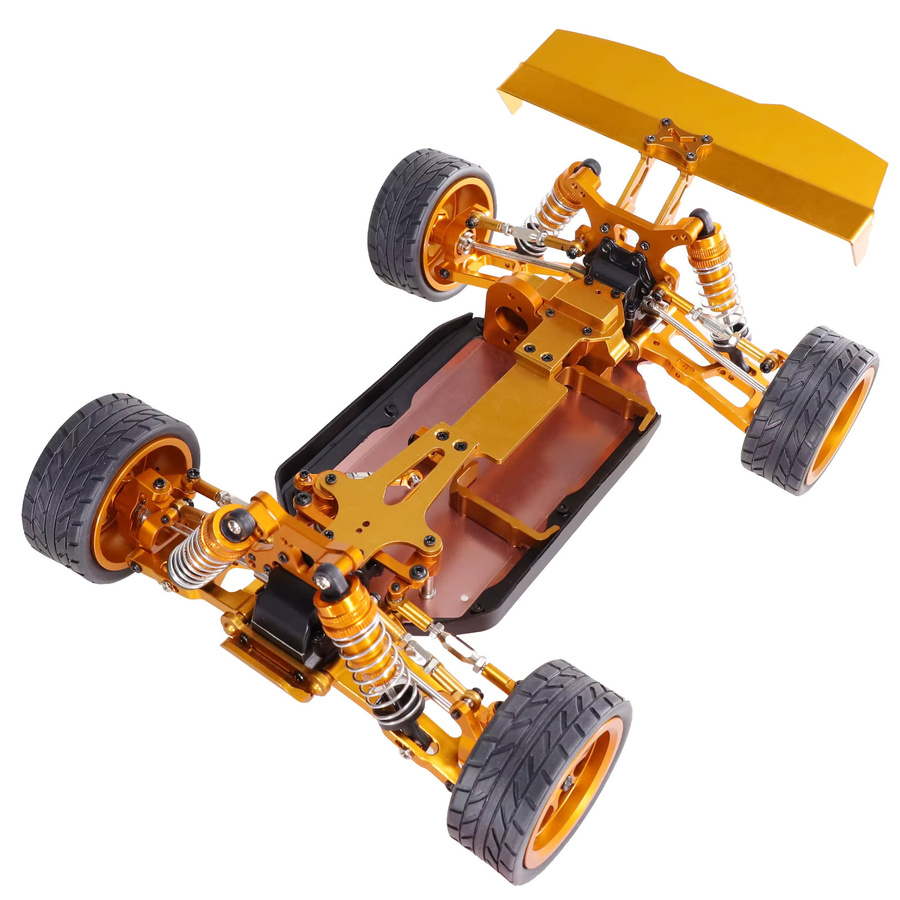 WLtoys Upgrade der Heckbaugruppe, Metallteile, Zubehör, Blau - Bild 2