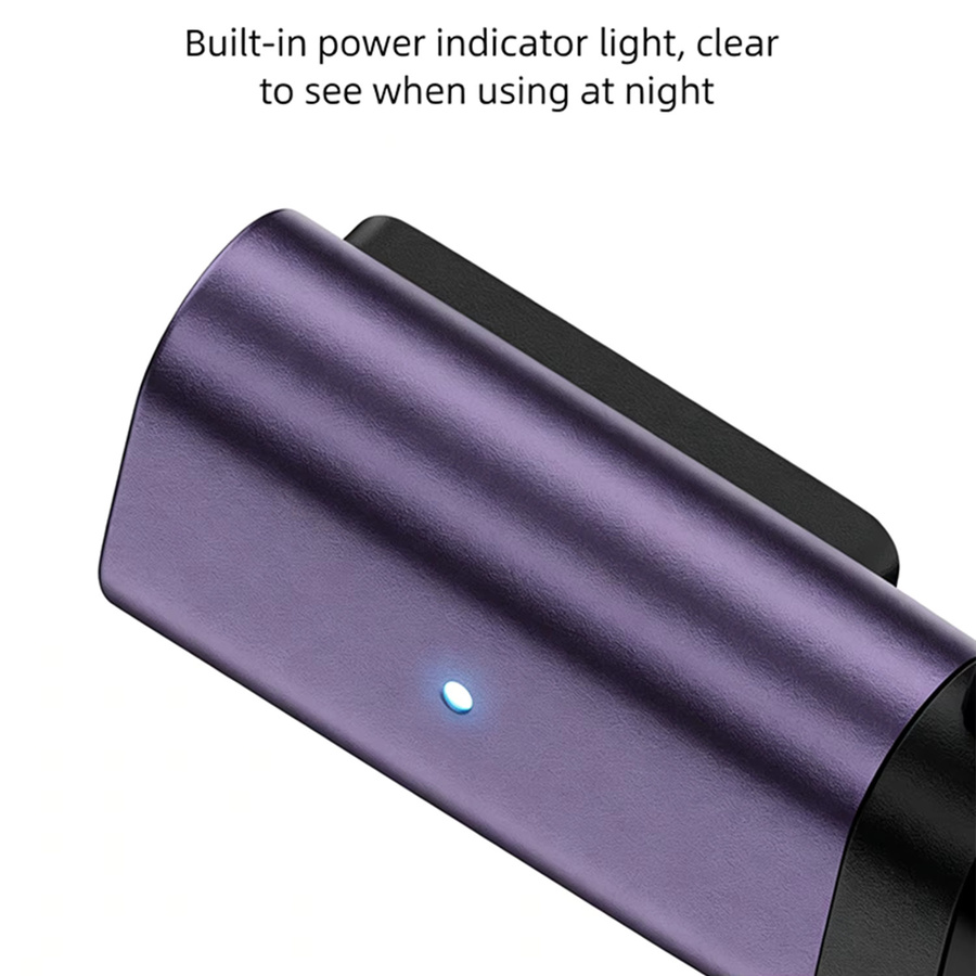 Magnetischer USB-C Ladeadapter für Xiaomi Band 8/9/10 Pro und Redmi Watch 4/5/Band 2/3 in Lila mit Anti-Verlust-Schlaufe - Bild 6