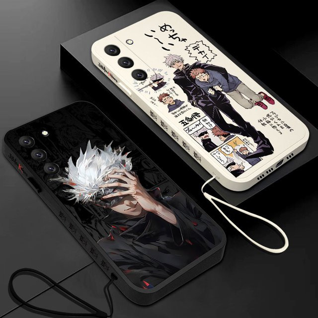 Satoru Gojo Cartoon Schutzhülle für Huawei P50 P40 P30 P20 Mate 40 30 20 Pro Lite Nova 9 9SE 8 8i Y7A in Multicolour - Bild 1
