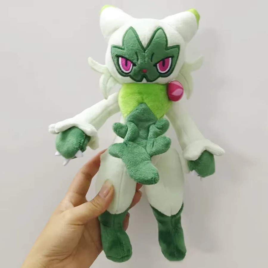 TAKARA TOMY Pokémon Plüschpuppe, Scorbunny Grookey Sobble Sprigatito Quaxly Fuecoco Floragato Meowscarada, Bunt / Mehrfarbig - Bild 2