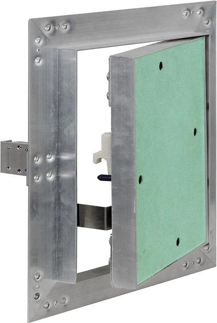 Wiltec Revisionsklappe aus Aluminium in Silber, B/B/H: 50 x 50 x 50 cm - Bild 1