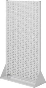 Kappes Systemeinheit RasterPlan Gr. 5 Arbeitsplatz doppelseitig Mod. D50 in Grau mit Kunststoffbeschichtung B/T/H: 179 x 100 x 43 cm - Bild 1