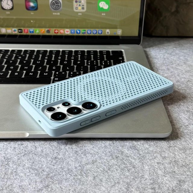 MagSafe Magnetisches Ladecase für Samsung Galaxy S26 S25 S24 S23 FE S22 Ultra Plus mit Wärmeableitung und Kühlfunktion in Blau - Bild 1