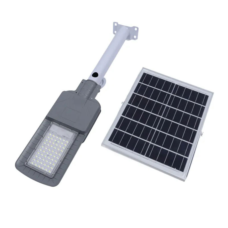 TOMTOP JMS Solare Außenleuchte 500W Wasserdicht mit Fernbedienung und einstellbarer Helligkeit in Grau - Bild 6