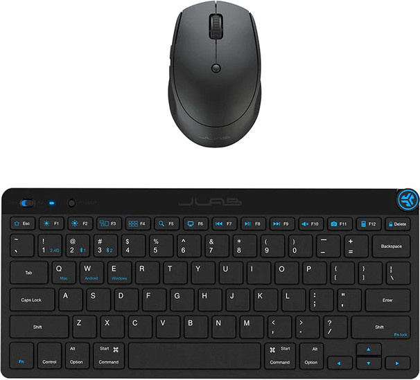 JLAB Go Bundle Bluetooth Maus-Tastatur-Set in Schwarz - Bild 1