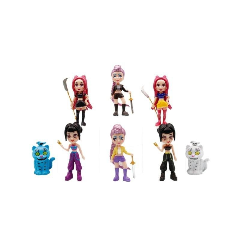 Fashnics Dämonenjäger Actionfigur 8-teiliges Set PVC - Bild 2
