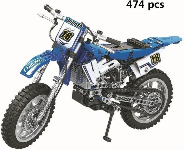 LEGO Moto Racing Motorrad, Bausteine, ab 3 Jahre - Bild 1