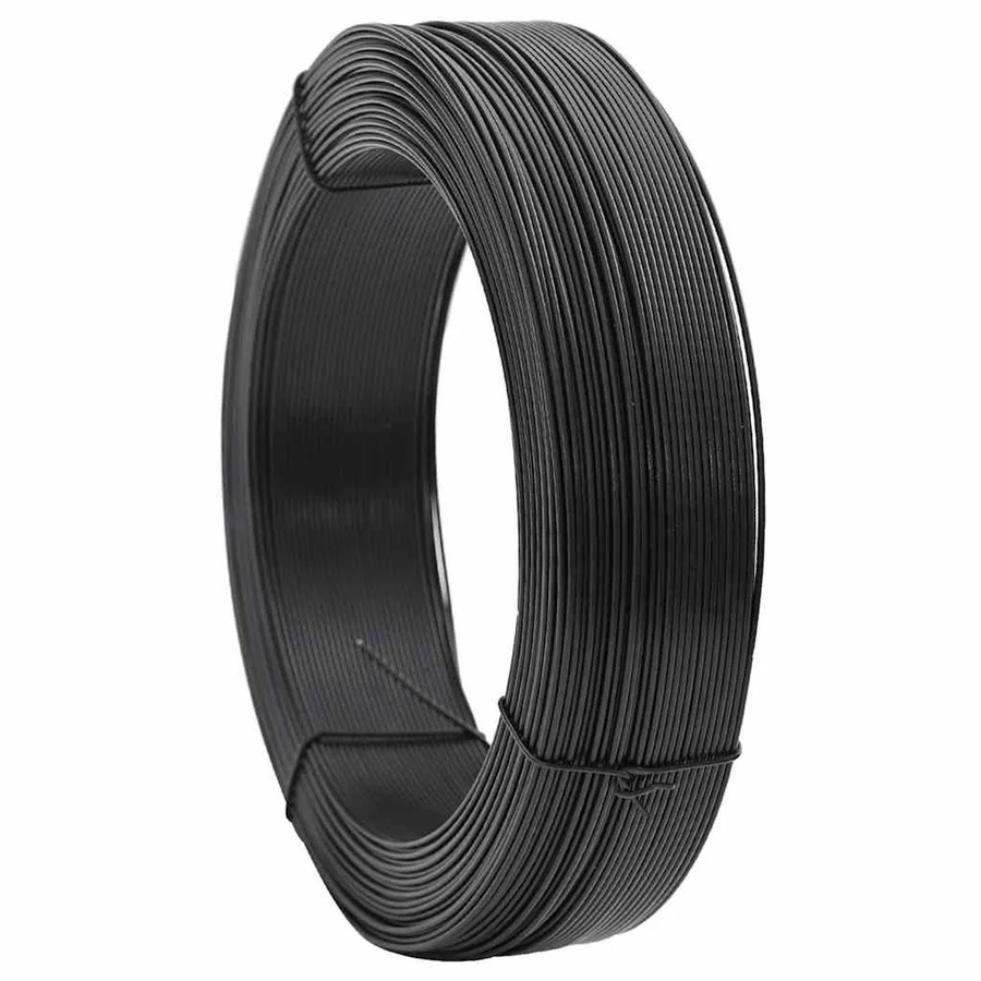 vidaXL Zaun-Bindedraht aus Stahl in Anthrazit, 250 m Länge, Durchmesser: 2,3 mm / 3,8 mm - Bild 2