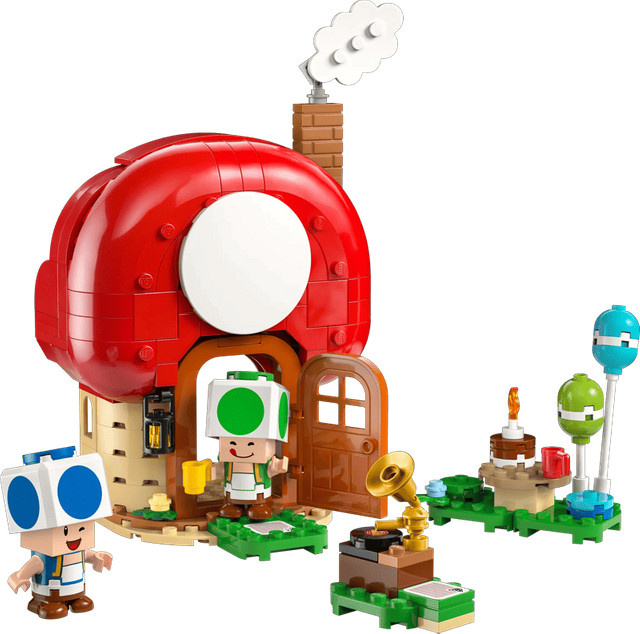 LEGO Super Mario Party beim Toad-Haus Konstruktionsspielzeug - Bild 3