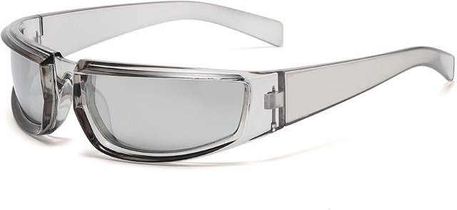 Freedom Outdoors Sonnenbrille, oval, Kunststoff, grau, Herren - Bild 1