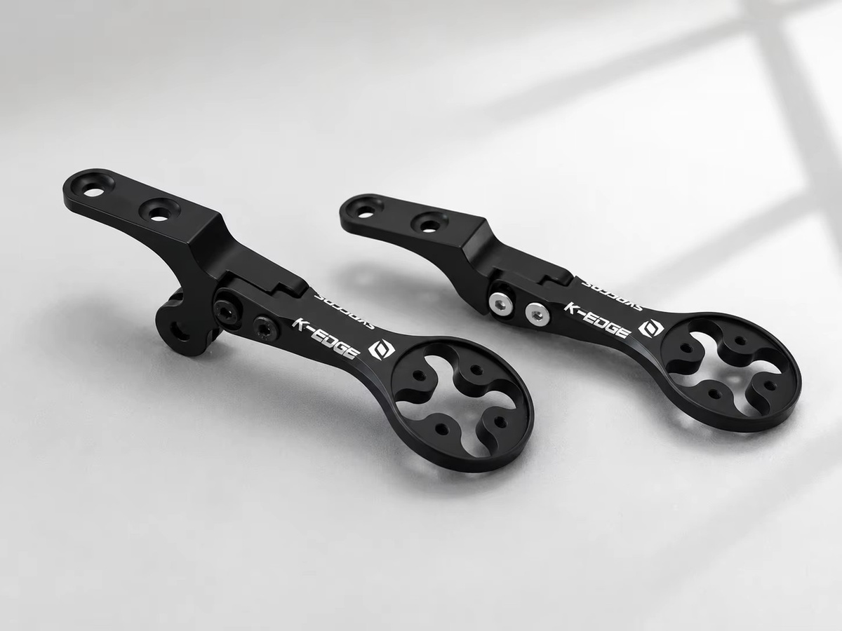 Syncros IC Aero Front Computerhalterung mit GoPro-Halterung für GPS-Geräte wie Garmin, Bryton oder Wahoo, passend für Creston IC SL Aero Cockpit, Schwarz - Bild 4