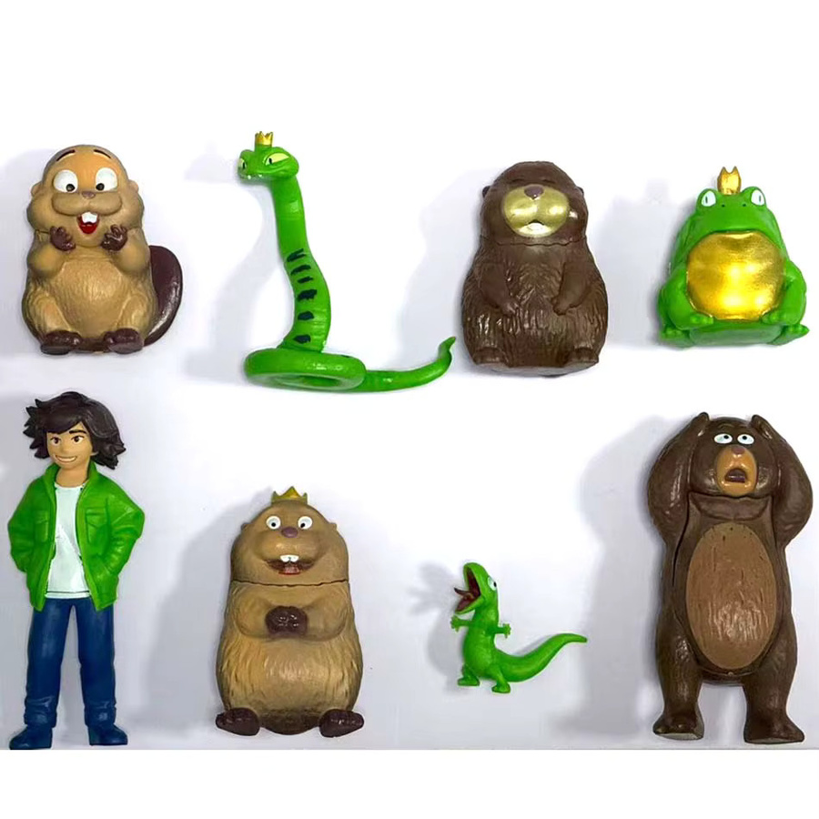 Bandai Disney Pixar Hoppers Beaver Transformation Plan Actionfiguren, 24-teiliges Set, ab 3 Jahren - Bild 4