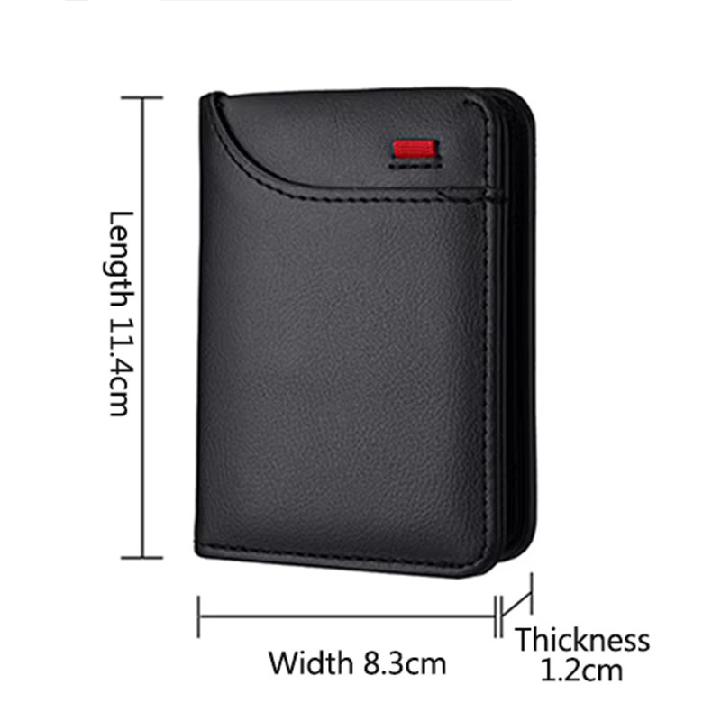 Mini Brieftasche für BYD Han, Tang, Ev, Song Plus Pro, Dolphin, Atto 3 und Yuan in Schwarz - Bild 4