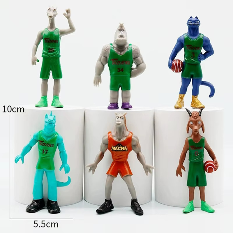 Bandai Miracle Dream Team GOAT, Actionfigur, 8-teiliges Set, Kunststoff - Bild 2