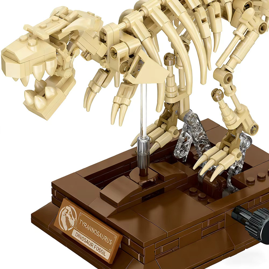 Doubuilt T-Rex Dinosaurier-Fossil-Skelett, Baukasten-Set, DIY-Montagemodell - Bild 3