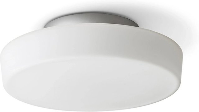 Rendl Deckenleuchte Zara LED 12 W in Chrom und Weiß mit Opalglas IP44 - Bild 1