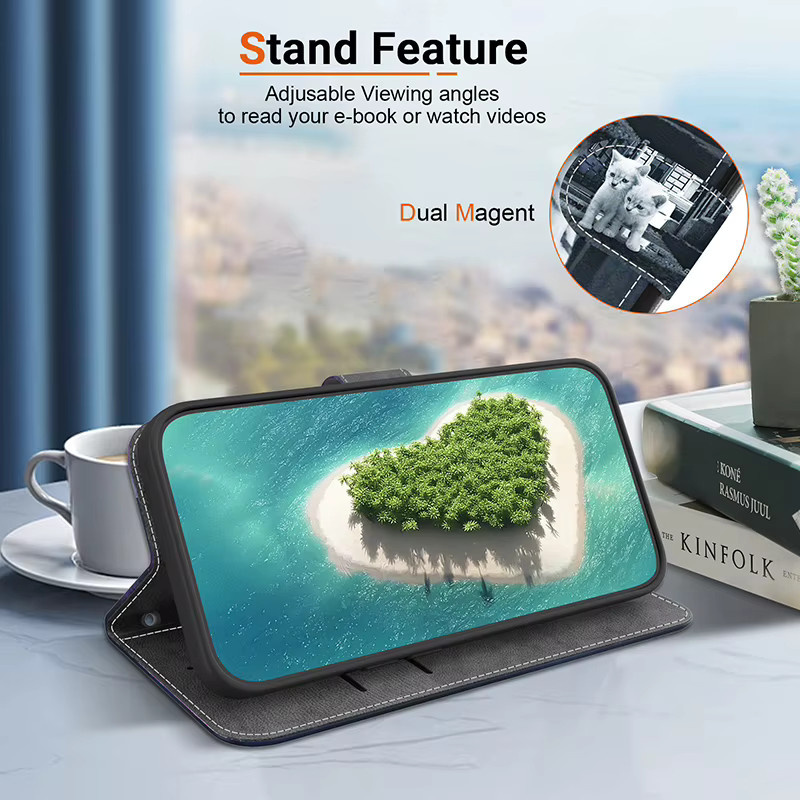 Magnetische Cartoon Brieftasche als Stand-Flip-Hülle für Samsung Galaxy S24 Ultra S23 S24 FE S22 S21 S20 Ultra und S20 Lite als Buch-Umschlag-Case - Bild 5