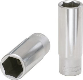 KS Tools 3/4 Zoll Sechskant-Stecknuss lang 26mm in Silber aus Chrom-Vanadium - Bild 1