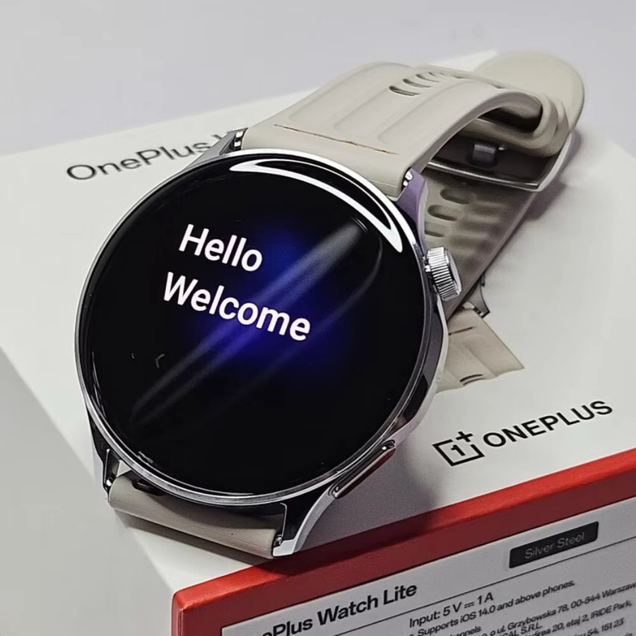 OnePlus Watch Lite Smartwatch mit 1,46 Zoll AMOLED-Display und Dual-Band-GPS in Schwarz - Bild 7