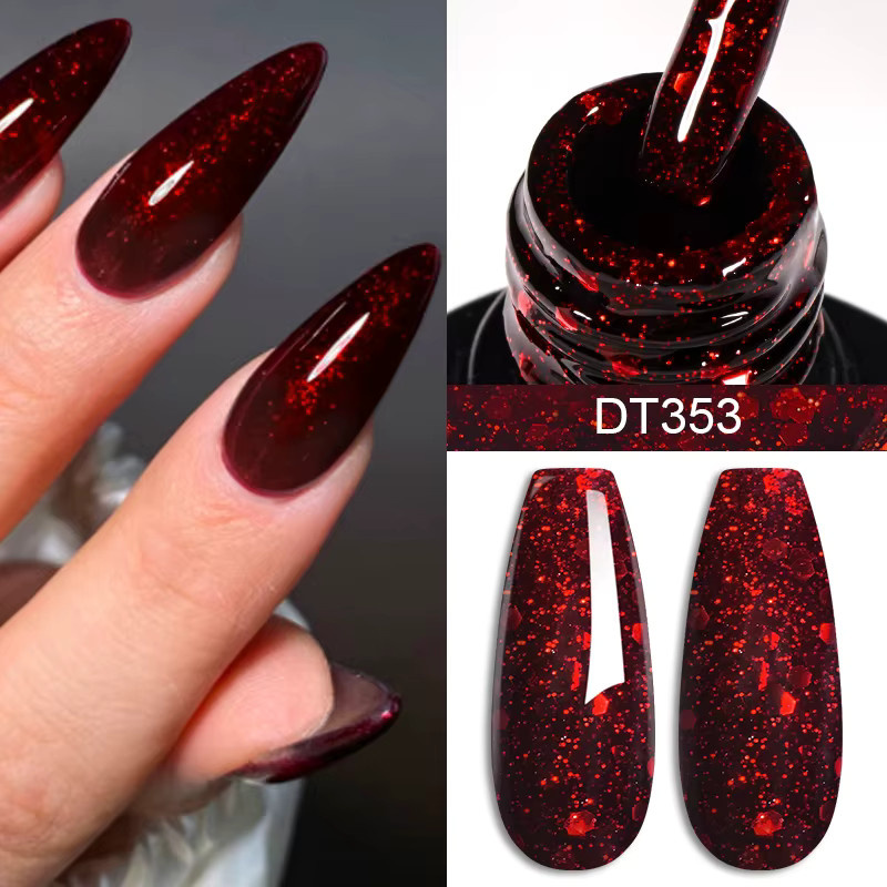 Meet Across Crimson Nagellack, burgunderrot, glänzend, 7 ml - Bild 5