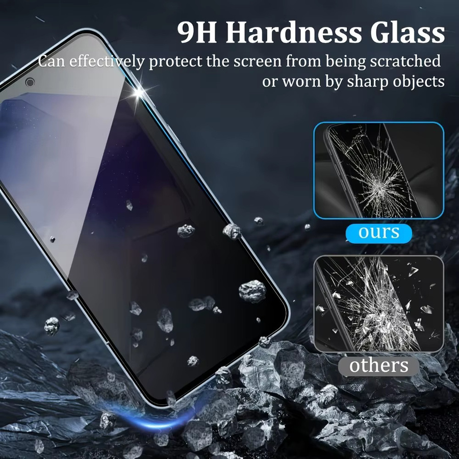 3 Stück Xiaomi Sichtschutz-Panzerglas Displayschutzfolie für Redmi Note 15 Pro 5G 14S 13 12 11 Pro 12S 11S 15C 15 14C 13C 12C 10A transparent - Bild 4