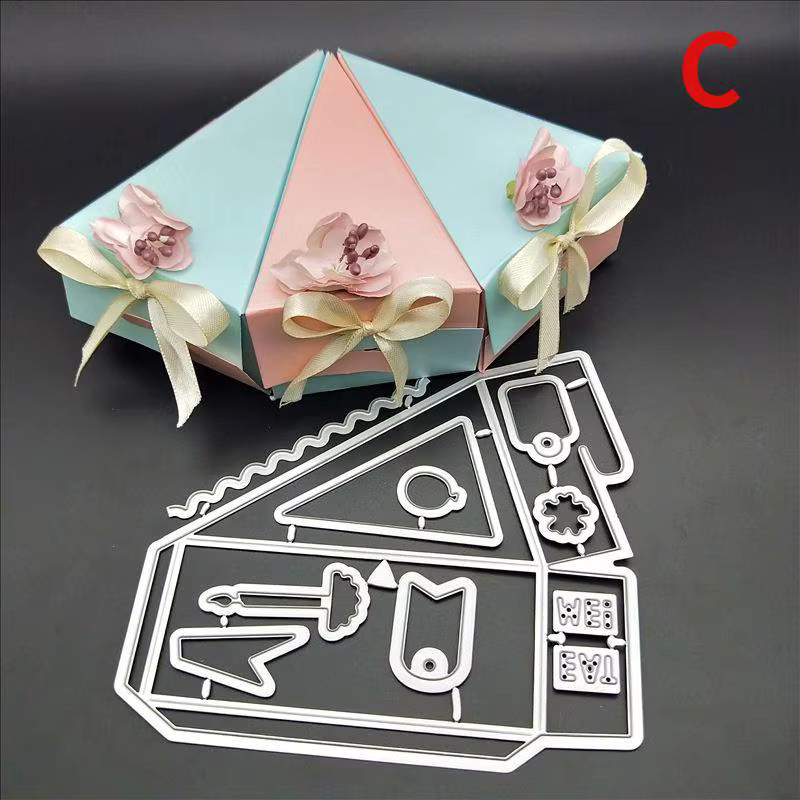 Metall Stanzform Geschenkbox Rahmen für Scrapbooking und Papierkartenherstellung - Bild 3