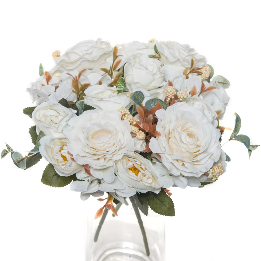 Künstliche Blumensträuße von yusheng zur Tischdekoration für dein Zuhause oder als Hochzeitsdeko - Bild 2
