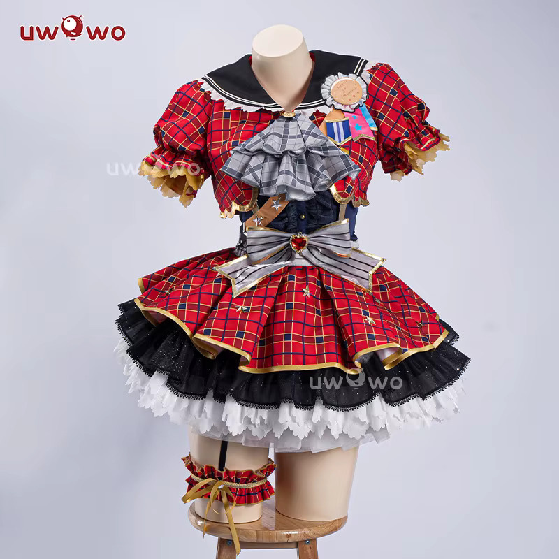 WOWO U Love Live! Nico Yazawa Idol Cosplay Kostüm, Bunt / Mehrfarbig - Bild 2