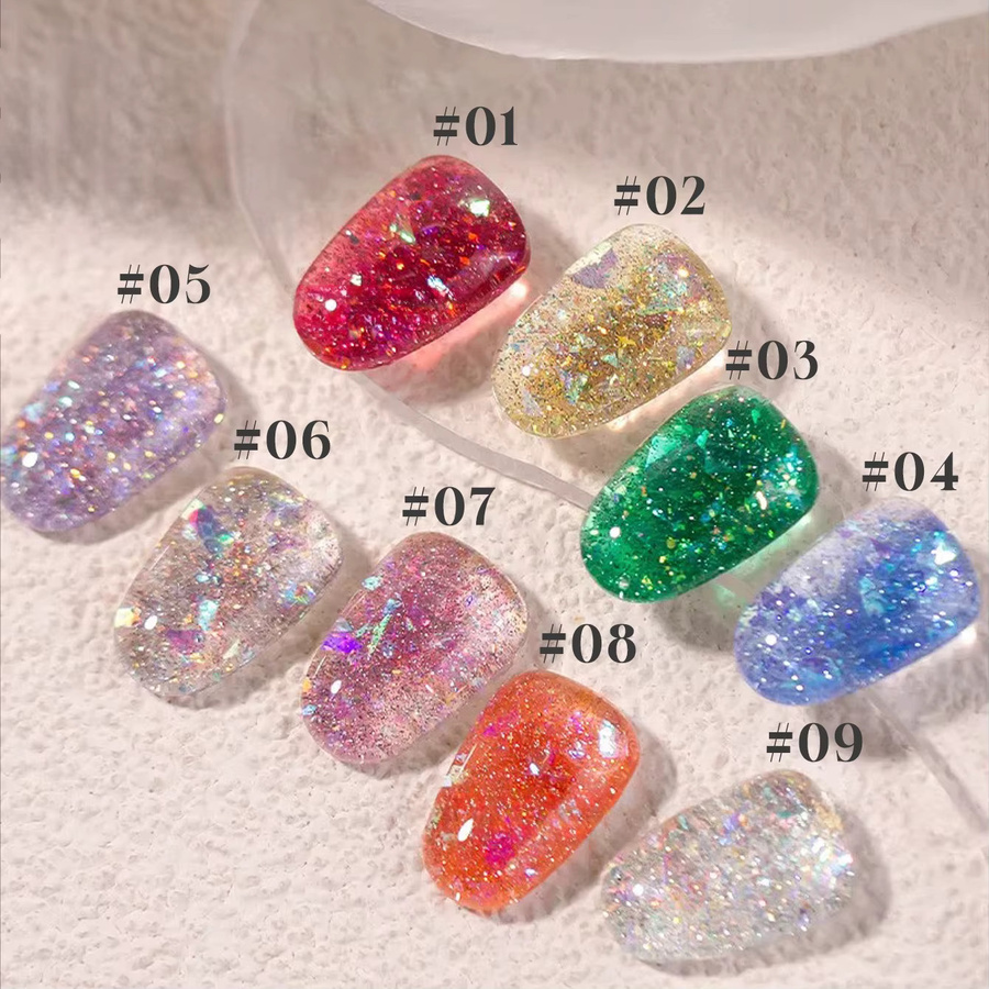MIANEL Nagellack, Glitzer-Gel, 12 ml, Glänzend - Bild 1