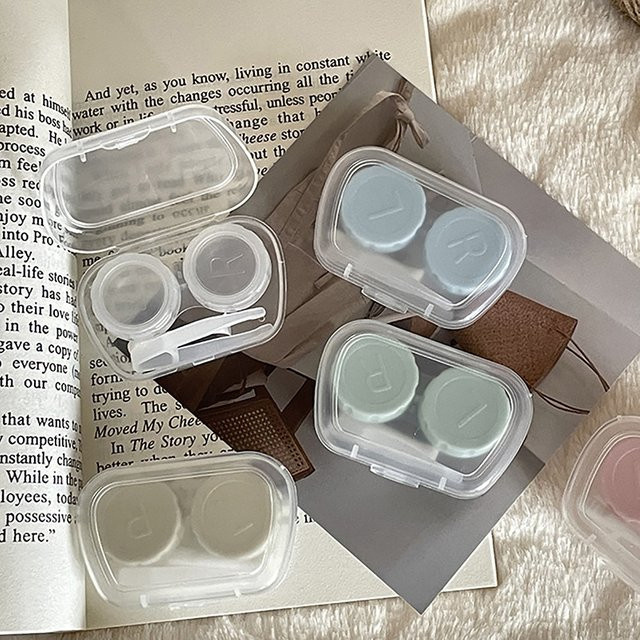 JETTING Kontaktlinsenbox, transparent, Unisex - Bild 1