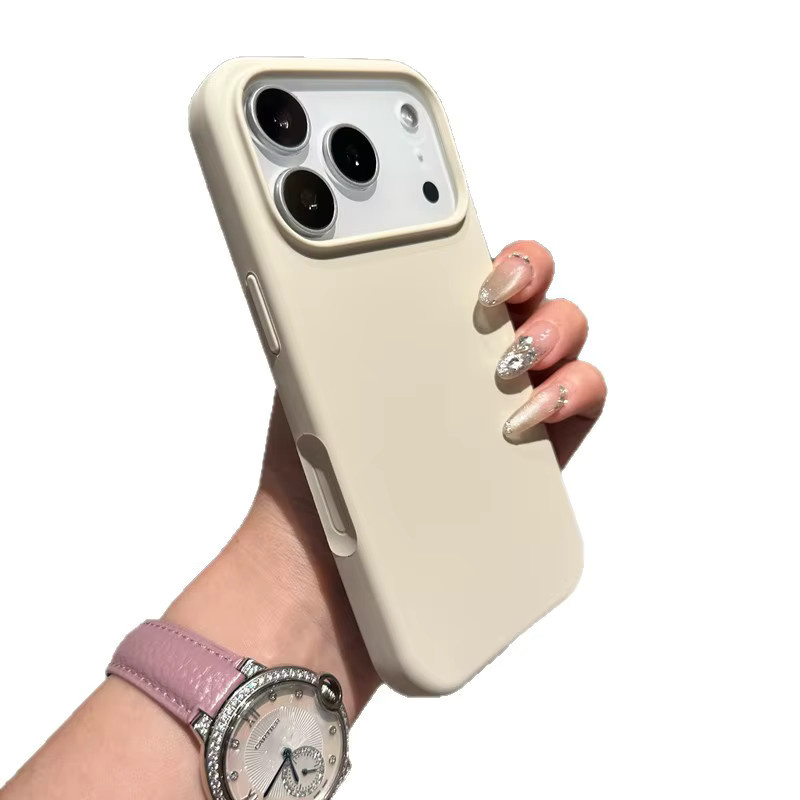 Apple iPhone Hülle aus Flüssigsilikon in Pink – Stoßfeste Schutzhülle mit weichem Hautgefühl für verschiedene iPhone Modelle - Bild 4