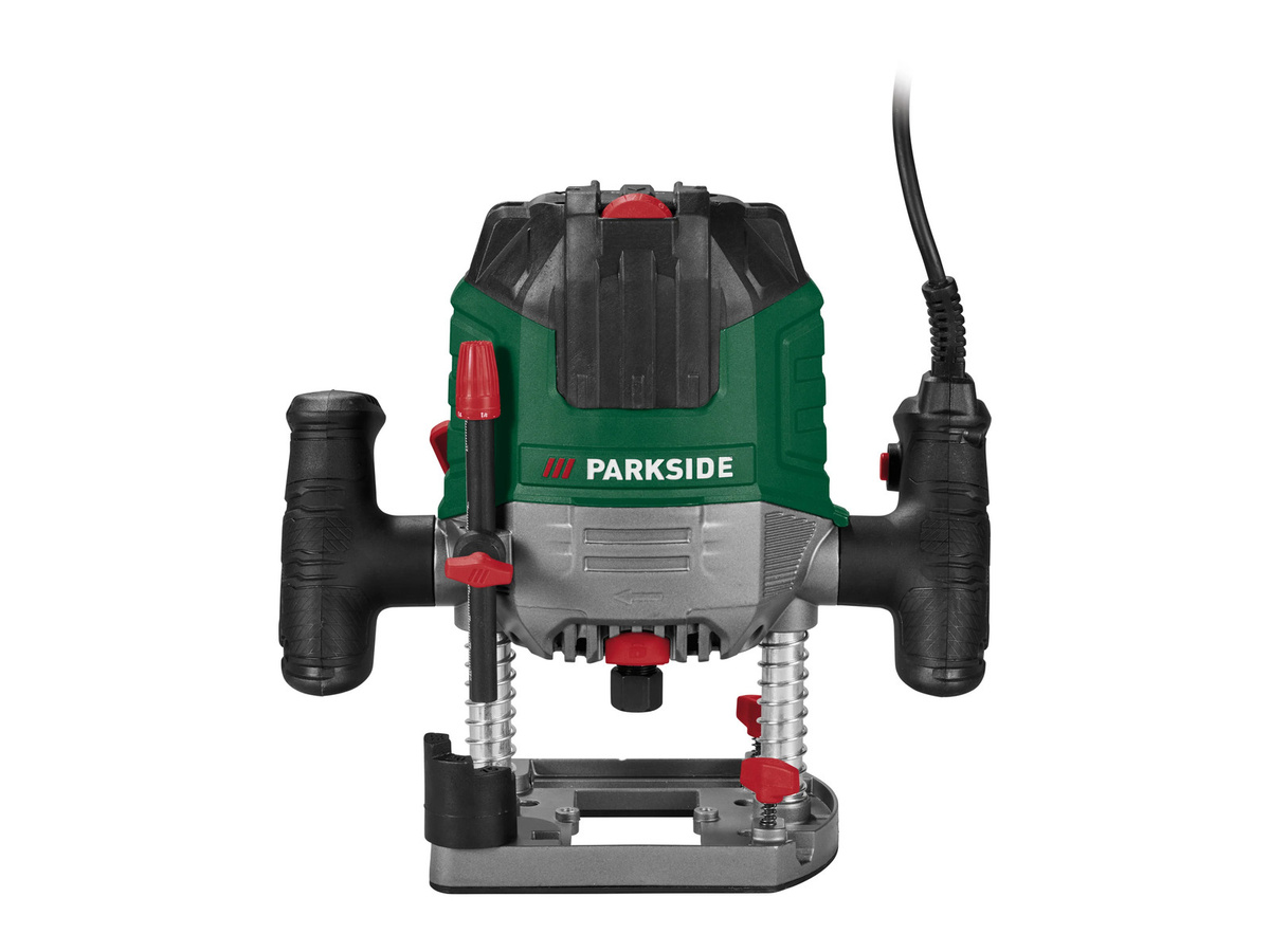 Parkside Oberfräse POF 1200 F4 in Grün mit 1200 Watt und 6mm Aufnahme - Bild 3