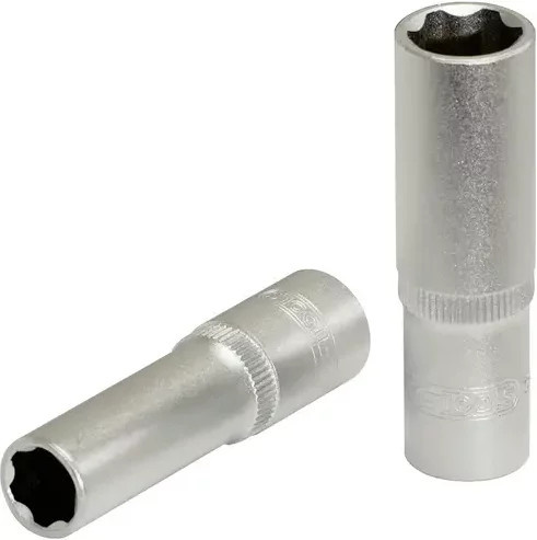 KS Tools Lange Stecknuss 3/8 Zoll 11mm aus Chrom Vanadium in Silber - Bild 1