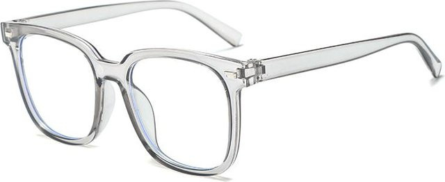 UISIMO Kinder Korrektionsbrille, Quadratisch, Vollrand, Kunststoff, White - Bild 1
