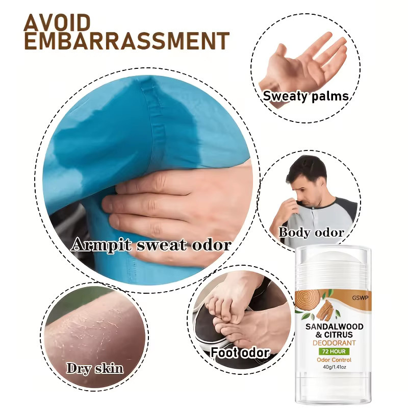 GSWP Sandelholz- und Zitruspulver-Deodorant, Puder, Körperpflege - Bild 3