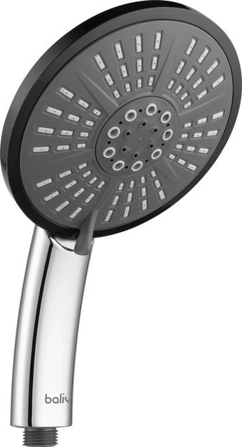 baliv Handbrause HBR-150.30 Verchromt, Rund, Anti-Kalk-Funktion, Silber/Grau - Bild 1