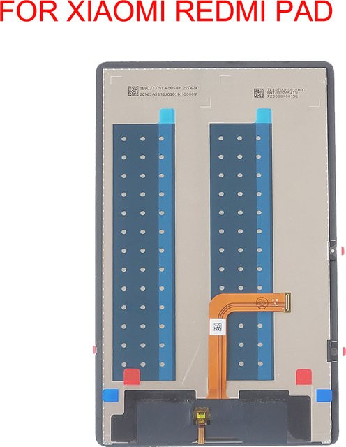 Xiaomi LCD-Display mit Touchscreen für Redmi Pad in Schwarz - Bild 1