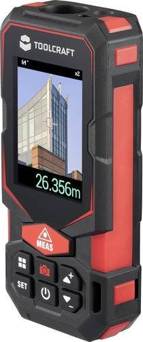 TOOLCRAFT Laser-Entfernungsmesser in Rot mit 150m Reichweite - Bild 1