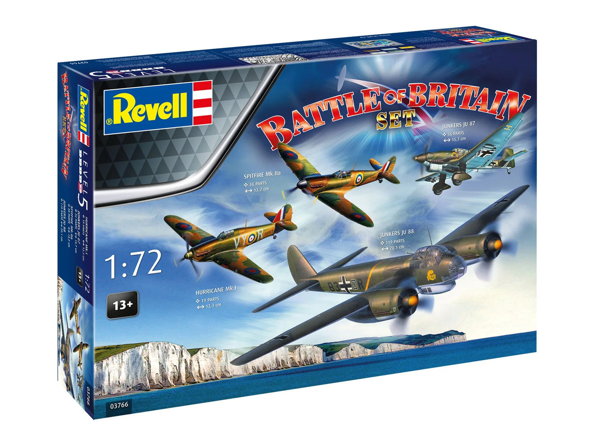 Revell Battle of Britain 85th Anniversary Set, Fahrzeuge, 1:72, ab 14 Jahren - Bild 2